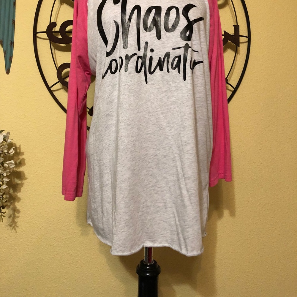 Chaos Coordinator Raglan Tee - Picture 2 of 2